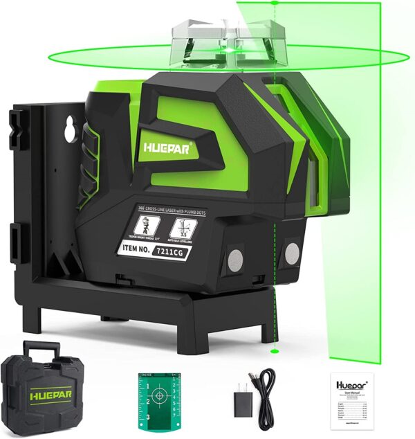 Nivelă Laser Huepar 7211CG - imagine 10