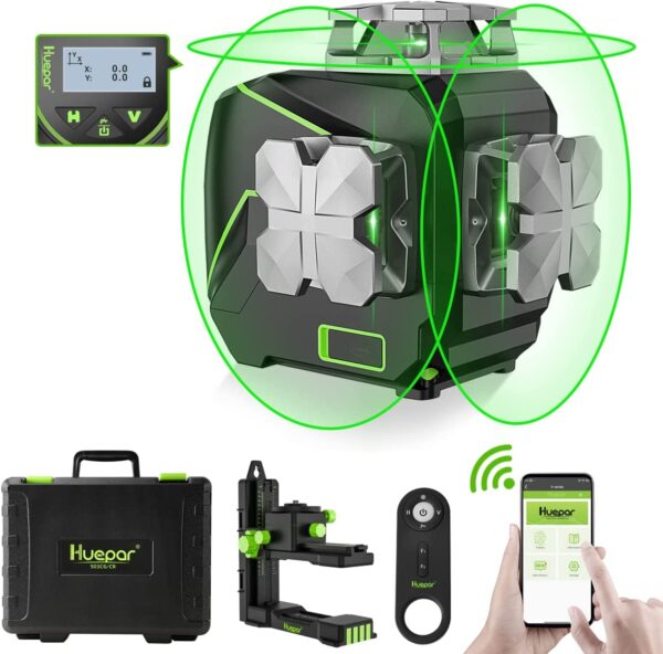 Nivelă Laser Huepar S03CG - imagine 13