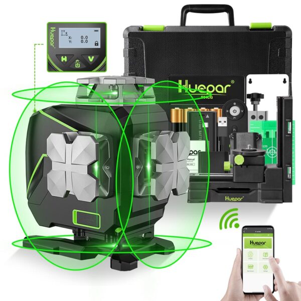Nivelă Laser Huepar S04CG - imagine 2