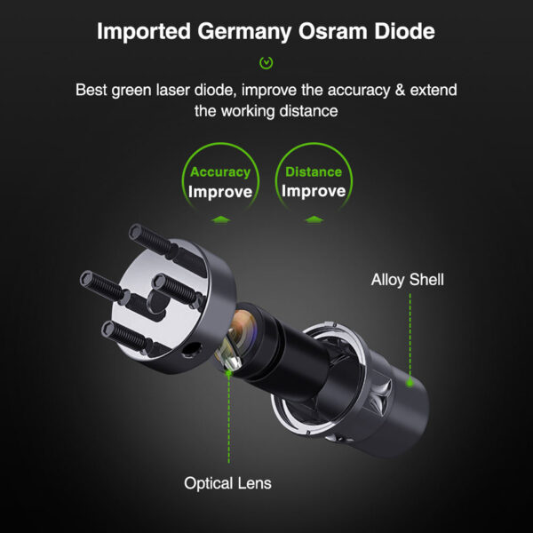 Nivelă Laser Huepar LS03CG - imagine 3
