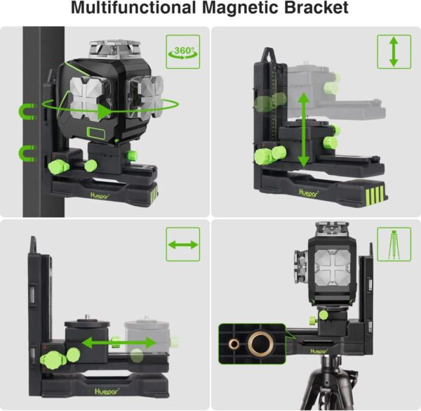 Nivelă Laser Huepar S03CG - imagine 6