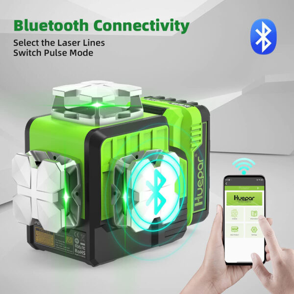 Nivelă Laser Huepar P03CG - imagine 5