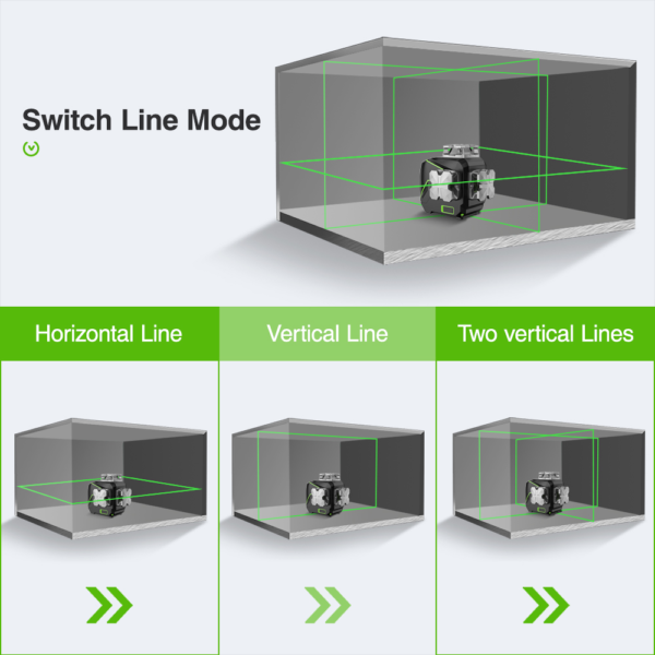 Nivelă Laser Huepar S03CG - imagine 8