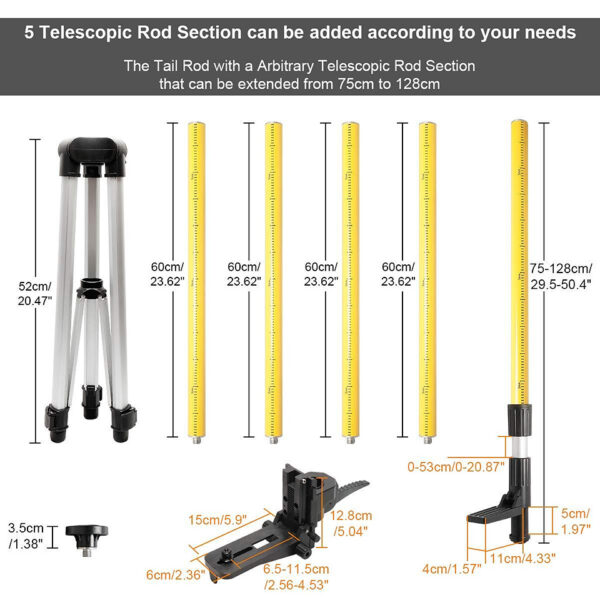 Trepied Huepar LP36 - imagine 6
